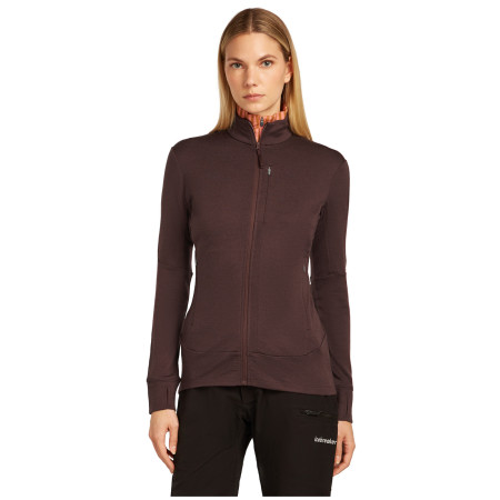 Sudadera funcional de mujer Icebreaker Women Merino 260 Quantum IV LS Zip