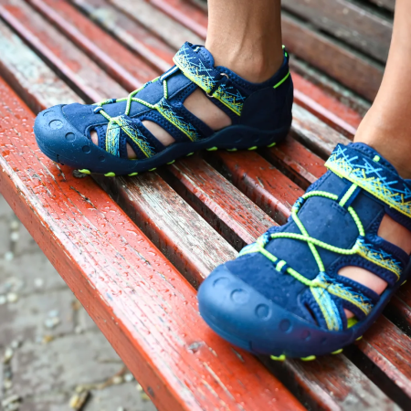 Sandalias para niños Bugga Tiki Dark Blue/Green