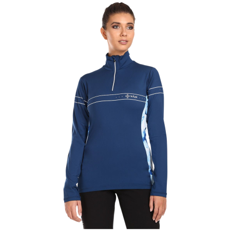 Sudadera funcional de mujer Kilpi Leema-W azul oscuro DBL