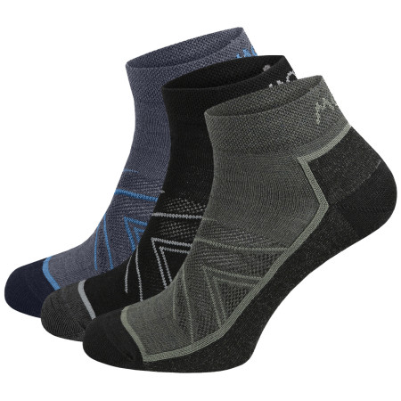 Calcetines MOOA Merino Adventure Low 3-pack mix1 Mix