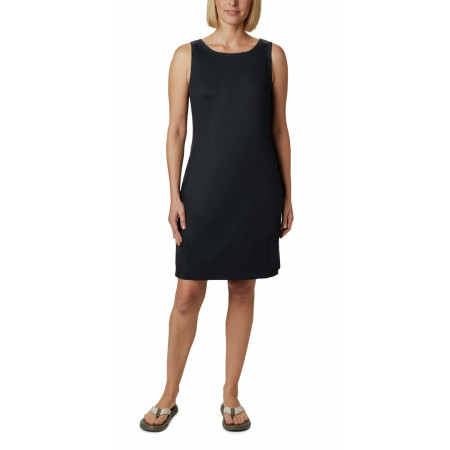 Vestido de mujer Columbia Chill River Printed Dress negro/azul Black