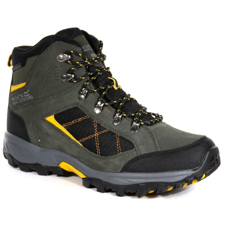 Calzado de hombre Regatta Clydebank khaki DkKhaki/Gold