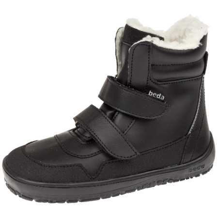 Calzado barefoot niño Beda Just Black Black negro Black