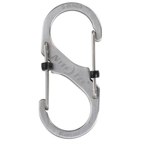 Mosquetón auxiliar Nite Ize S-Biner SlideLock #4 plata