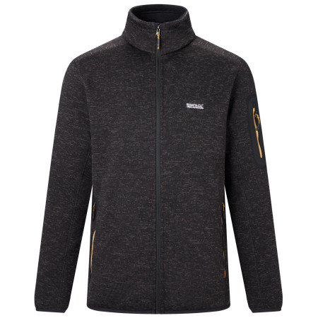 Sudadera funcional de hombre Regatta Newhill negro Blk(WoodBrn)