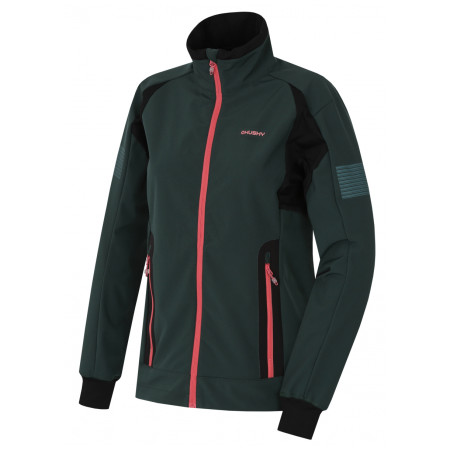 Chaqueta de mujer Husky Scooby L (2023) negro/verde