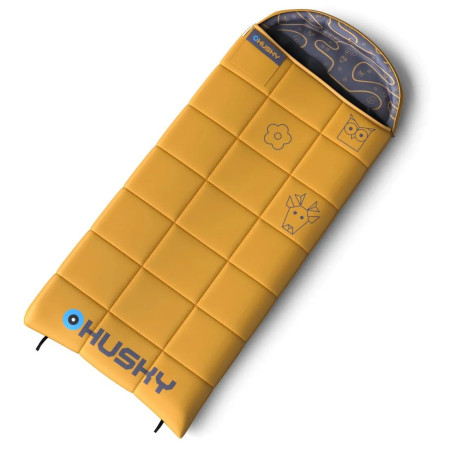Saco de dormir para niños Husky Gizmo Kids marrón mustard