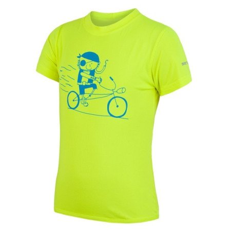 Camiseta funcional para niños Sensor Coolmax Fresh PT Pirate amarillo ReflectiveYellow
