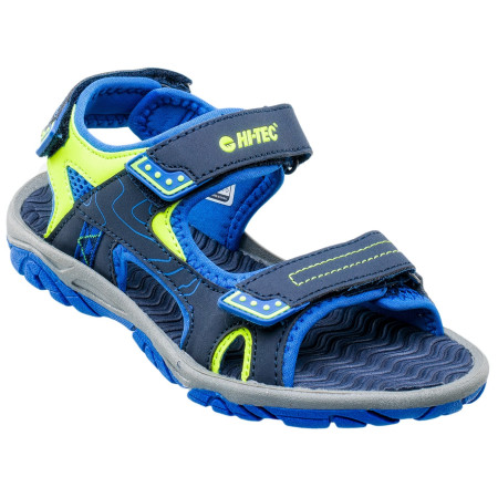 Sandalias para niños Hi-Tec Menar JR azul Navy/LakeBlue/Lime