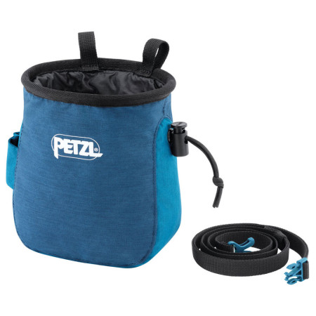Saco de magnesio Petzl Saka 2023 azul
