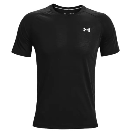 Camiseta de hombre Under Armour Streaker SS negro Black / Black / Reflective