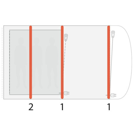 Tienda hinchable Outwell Elmdale 3PA