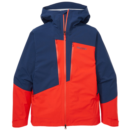 Chaqueta de hombre Marmot Huntley Jacket azul/rojo ArcticNavy/VictoryRed