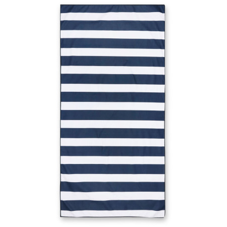 Toalla Regatta Printed Microfibre Beach Towel azul/blanco Wht/NvyStrpe