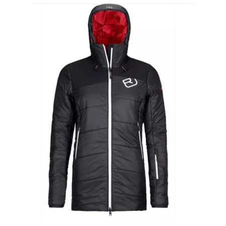 Chaqueta de mujer Ortovox W's Verbier Parka W negro BlackRaven