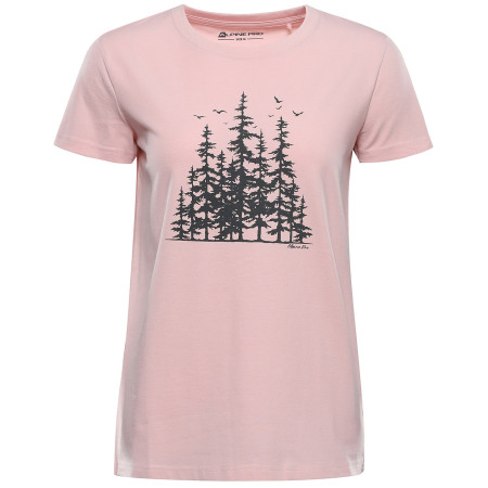 Camiseta de mujer Alpine Pro Morola rosa claro POTPOURRI VARIANTA PD