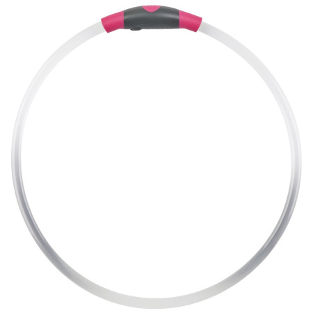Collar luminoso para perro Nite Ize NiteHowl® Rechargeable LED Safety Necklace rosa Tie Dye Pink