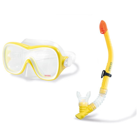 Juego de buceo Intex Wave Rider Swim Set 55647 amarillo