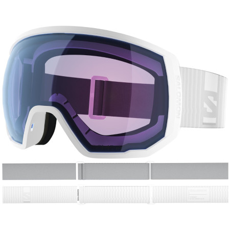 Gafas de esquí Salomon Radium Pro Outline Sigma Photo blanco White