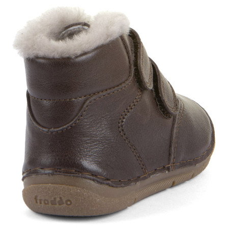 Botas de invierno para niños Froddo Paix Up Winter Dark Brown