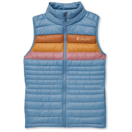 Chaleco de plumón para mujer Cotopaxi W'S Fuego Down Vest azul Fjord Stripes