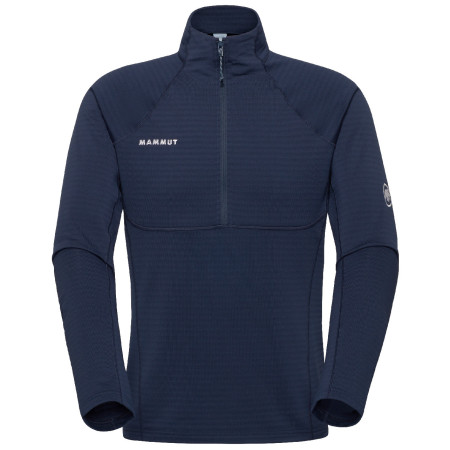 Sudadera de hombre Mammut Taiss ML Half Zip Pull Men azul oscuro marine