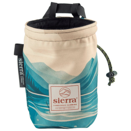 Saco de magnesio SIERRA Climbing Element Series azul/blanco
