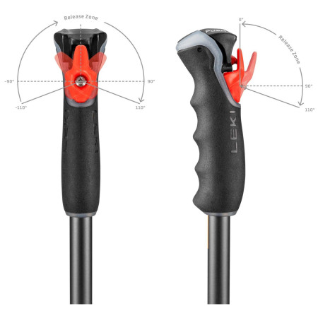 Bastones de esquí alpino Leki Peak Vario 3D