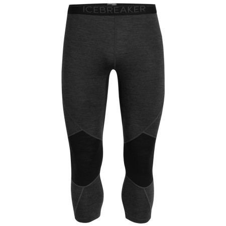 Calzoncillos funcionales de hombre Icebreaker 260 Zone Legless gris oscuro jet heather/black