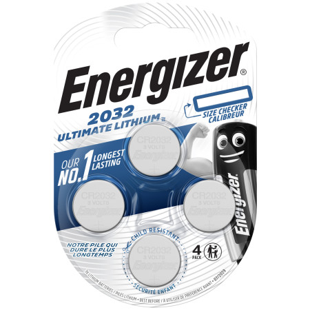 Batería(s) Energizer Energizer Ultimate CR2032 plata