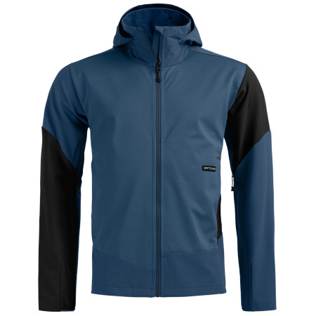 Chaqueta softshell de hombre Ortovox Ortler Softshell Plus Jacket azul Blue Nunatak