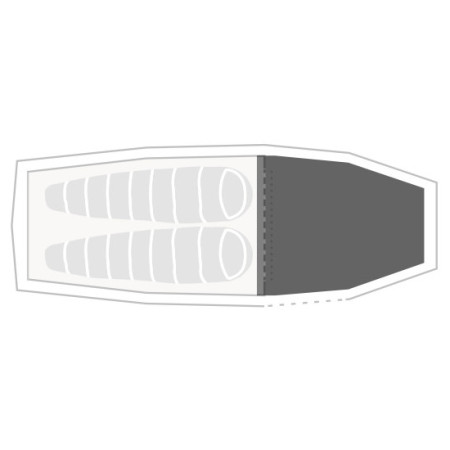 Suelo debajo de tienda de campaña Robens Groundsheet Voyager 2