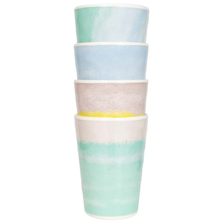 Juego de tazas Bo-Camp Cup Barfleur 4p melamine