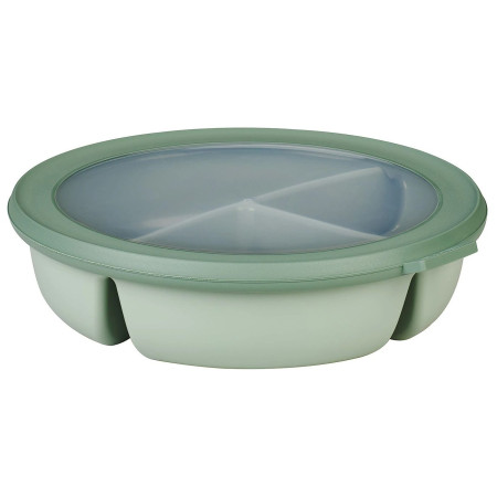 Caja de merienda Mepal Bento bowl Cirqula 250+250+500 ml verde Nordic Sage