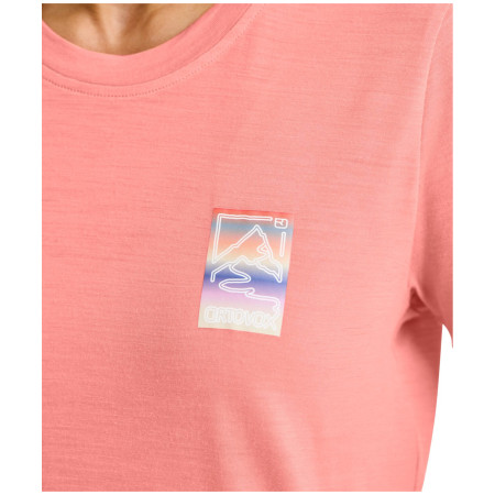 Camiseta funcional de mujer Ortovox 140 Cool Mtn Gradient Ts