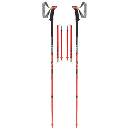 Bastones de senderismo Leki Micro Stick Carbon negro Blackwhite
