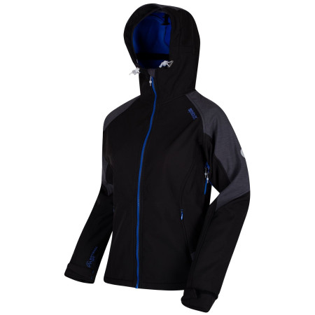 Chaqueta de mujer Regatta Desoto III negro Black/Sealgr