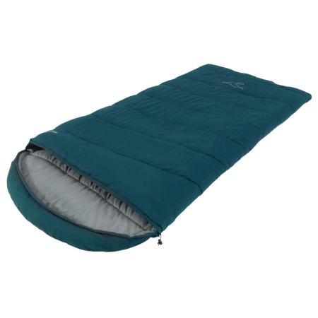 Saco de dormir Easy Camp Raven I Square XL 5°C - Left zipper azul