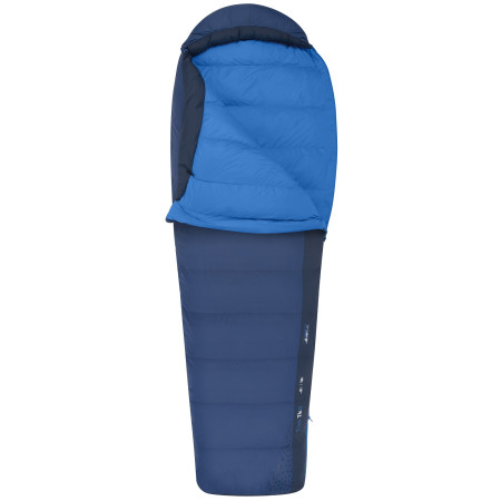 Saco de dormir de plumón Sea to Summit Trek TkII Regular Wide azul oscuro Denim / Navy