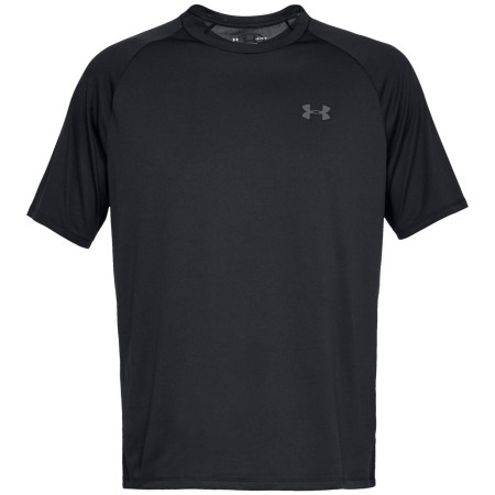 Camiseta de hombre Under Armour Tech SS Tee 2.0 negro Black