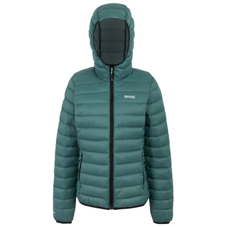 Chaqueta de mujer Regatta Women’s Hooded Marizion verde Spruce Green
