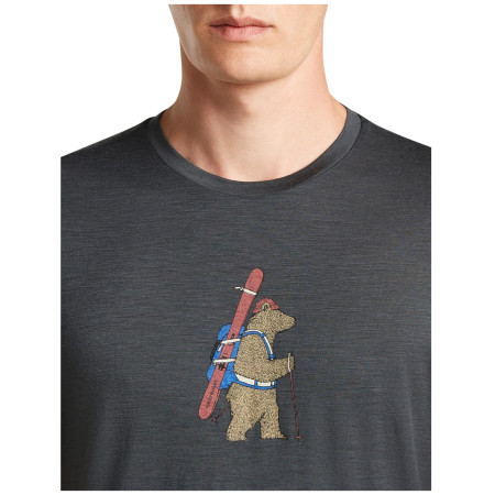Camiseta de hombre Icebreaker Men Merino 150 Tech Lite Bear Tour