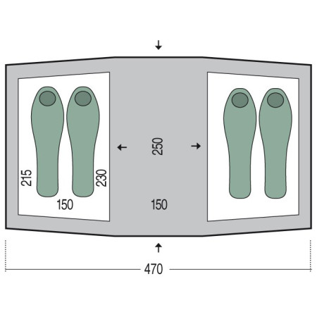 Tienda de campaña Pinguin Base Camp