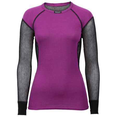 Camiseta funcional de mujer Brynje of Norway Lady Wool Thermo Shirt violeta Purple