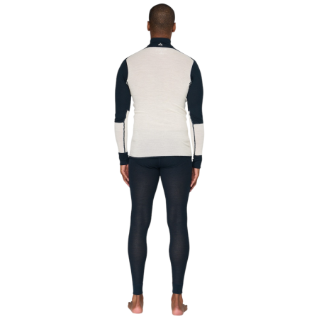 Camiseta funcional de hombre Devold Wool Mesh 190 Zip Neck Man