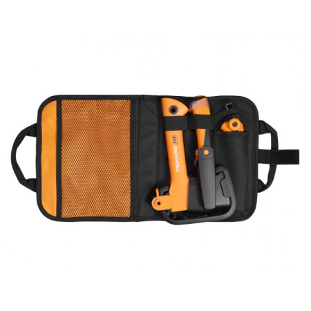 Juego de acampada Fiskars Kempingová sada 1025439 negro/naranja Black/Orange