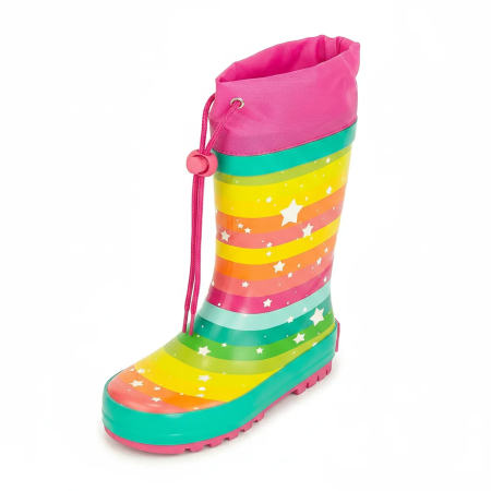Botas de agua para niños Pidilidi Rainbow