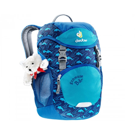 Mochila para niños Deuter Schmusebär (2019) azul Ocean