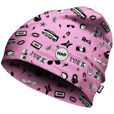 Gorro para niños H.A.D. Fleece Beanie Kids Pink Punk