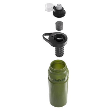 Botella con filtro Katadyn BeFree AC 0,7 l cyklo